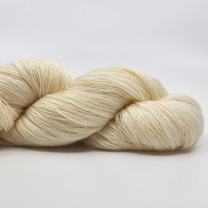 100% Merino Wool single ply Superwash Yarn - Undyed (Laceweight)