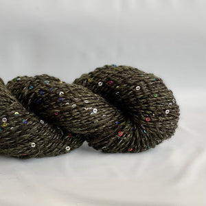 Merino Wool with Sequins 50/50 - Mini Skeins