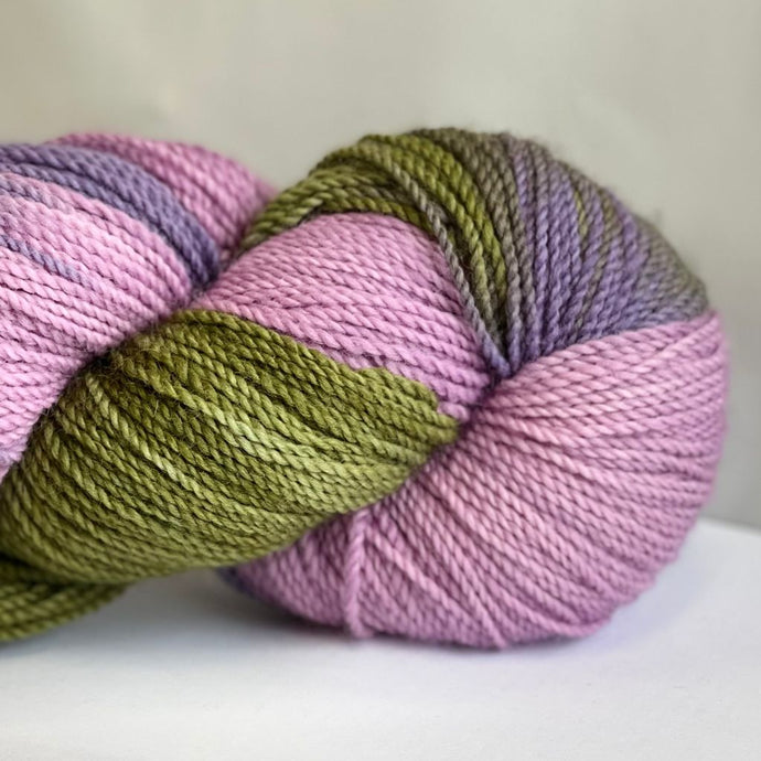 100% Eco Processed Organic Merino Wool- Hand-Dyed (Worsted)