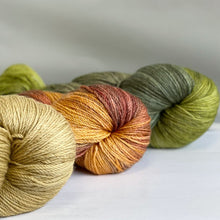 Load image into Gallery viewer, Wool Bamboo Nylon Hand-Dyed (100g) - Fingering